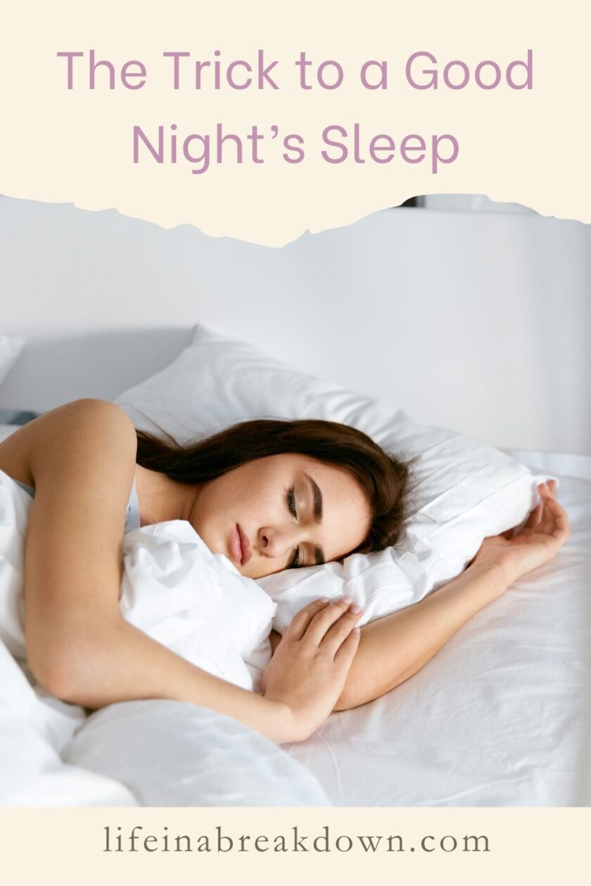 Are you struggling to get a good night's sleep? Then here are some ideas to try and help you settle down and rest as best as you can.