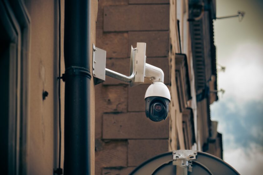 Image of a security camera
