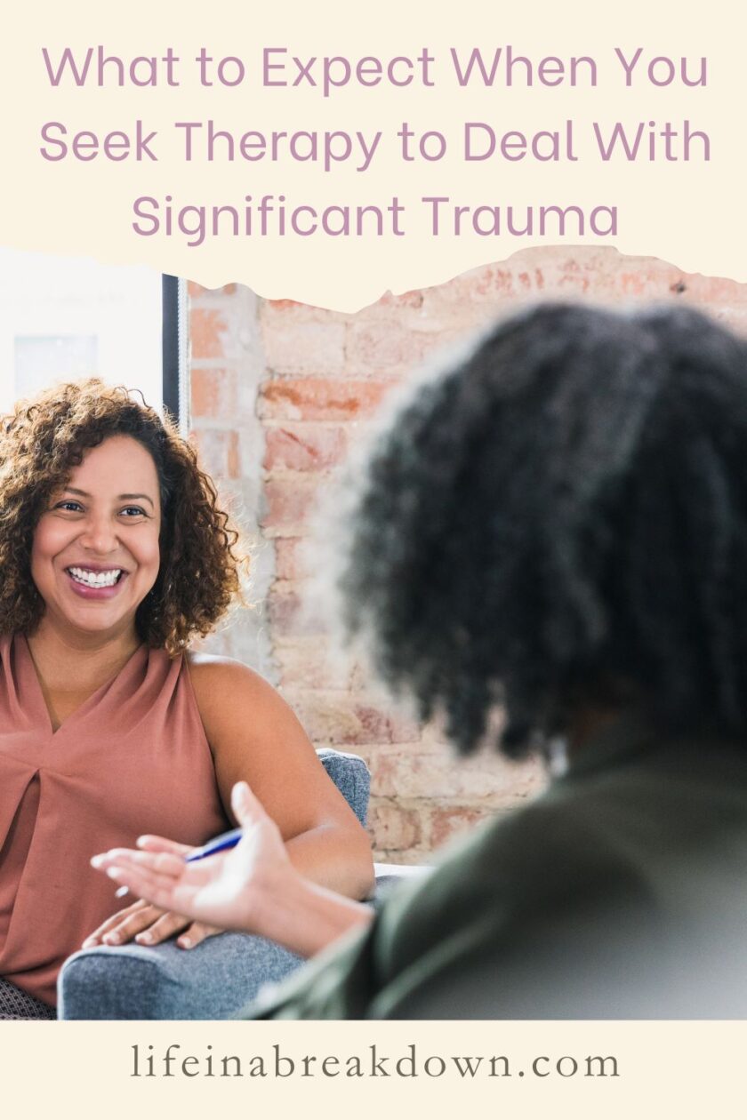 Are you wondering what to expect when going into therapy for trauma issues? Then this post might give you some ideas.