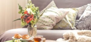 cosy home lounge setting