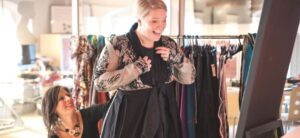 fashion designer adjustion clothing