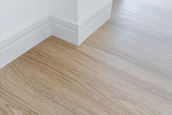 wood effect flooring area