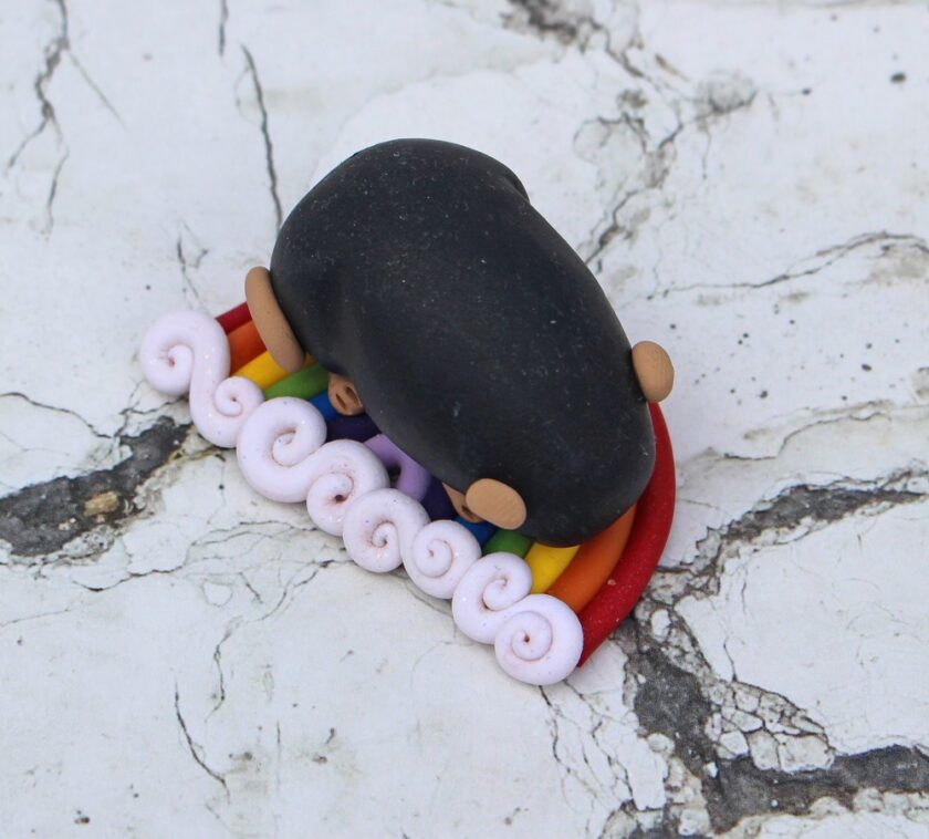 Solstice Minis Rat on a Rainbow