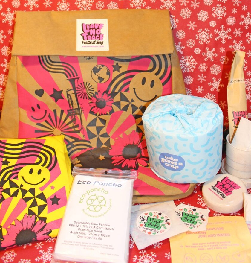 Paper Bag Company Leave No Trace Festival Bag