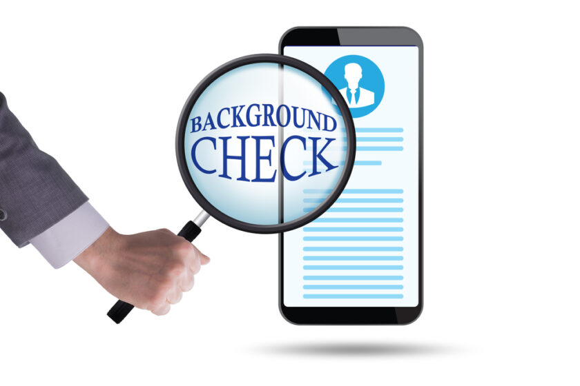 Concept of the background security check