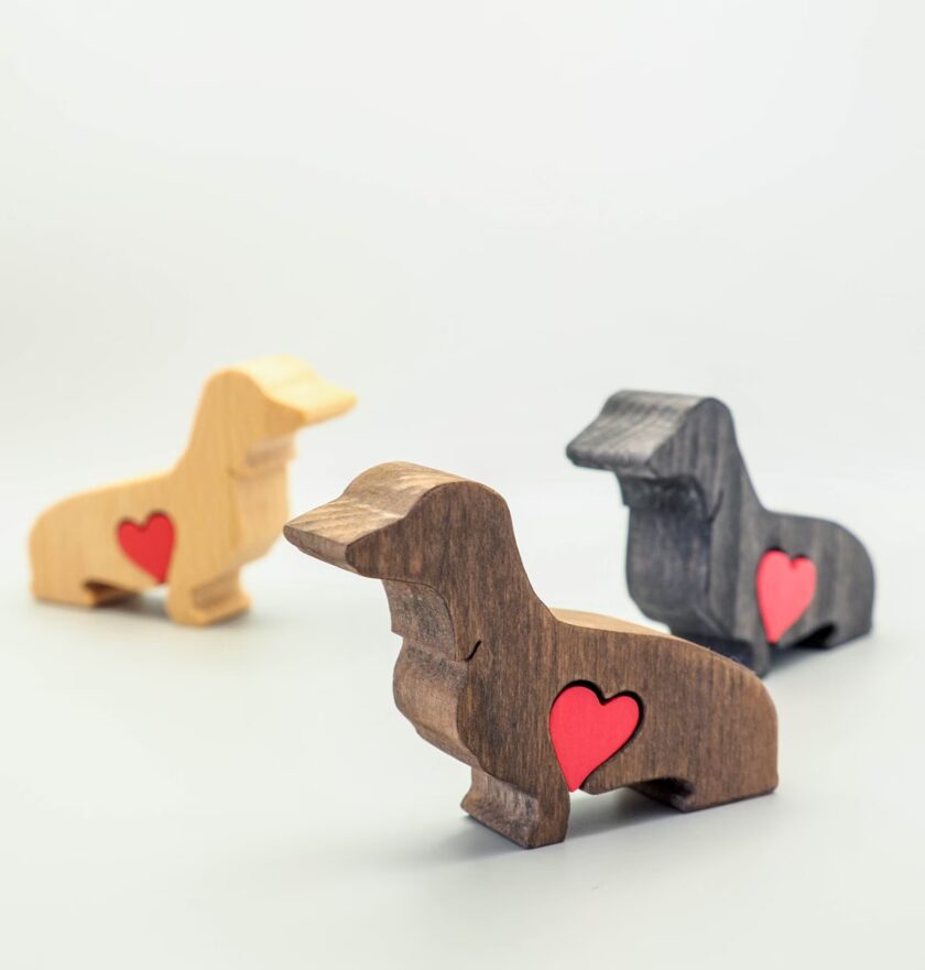 Little Dog with a Big Heart - Wood Metamorphosis