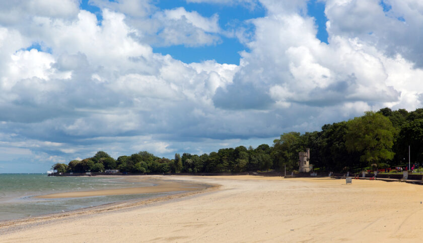 Ryde beach Isle of Wight England uk