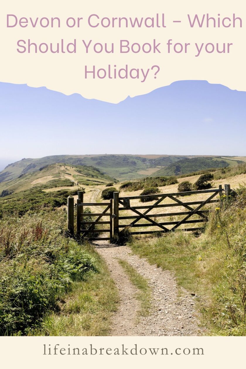 Are you wondering if you should head to Devon or Cornwall this year? Then this post might help you choose between these two beautiful locations.
