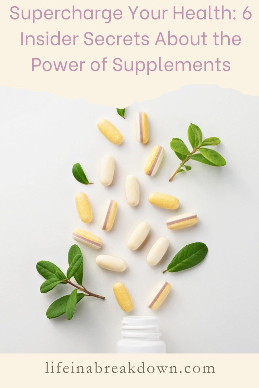 Are you wondering about the power of supplements, then here are 6 things you should know thanks to some insider secrets.