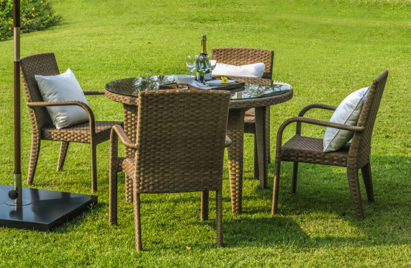 rattan garden furniture