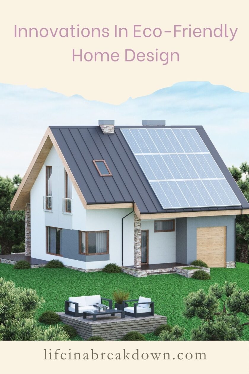 There are many innovations happening around the idea of living in more eco friendly homes and this is just some of them.