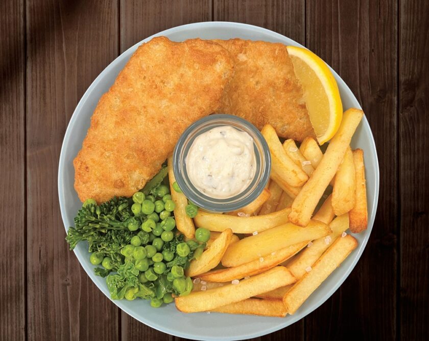 MJ's Diner Meal Fish and Chips