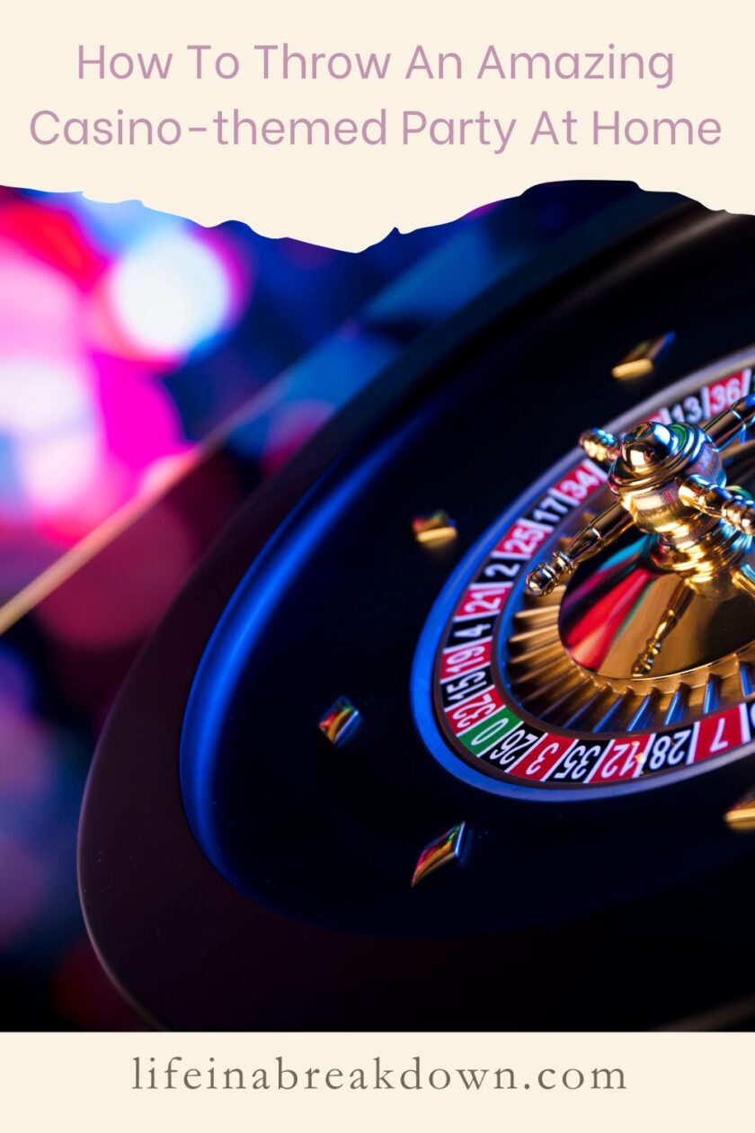 Are you looking to find a fun idea for a party night? Then check out these ideas for throwing a casino themed party at home.