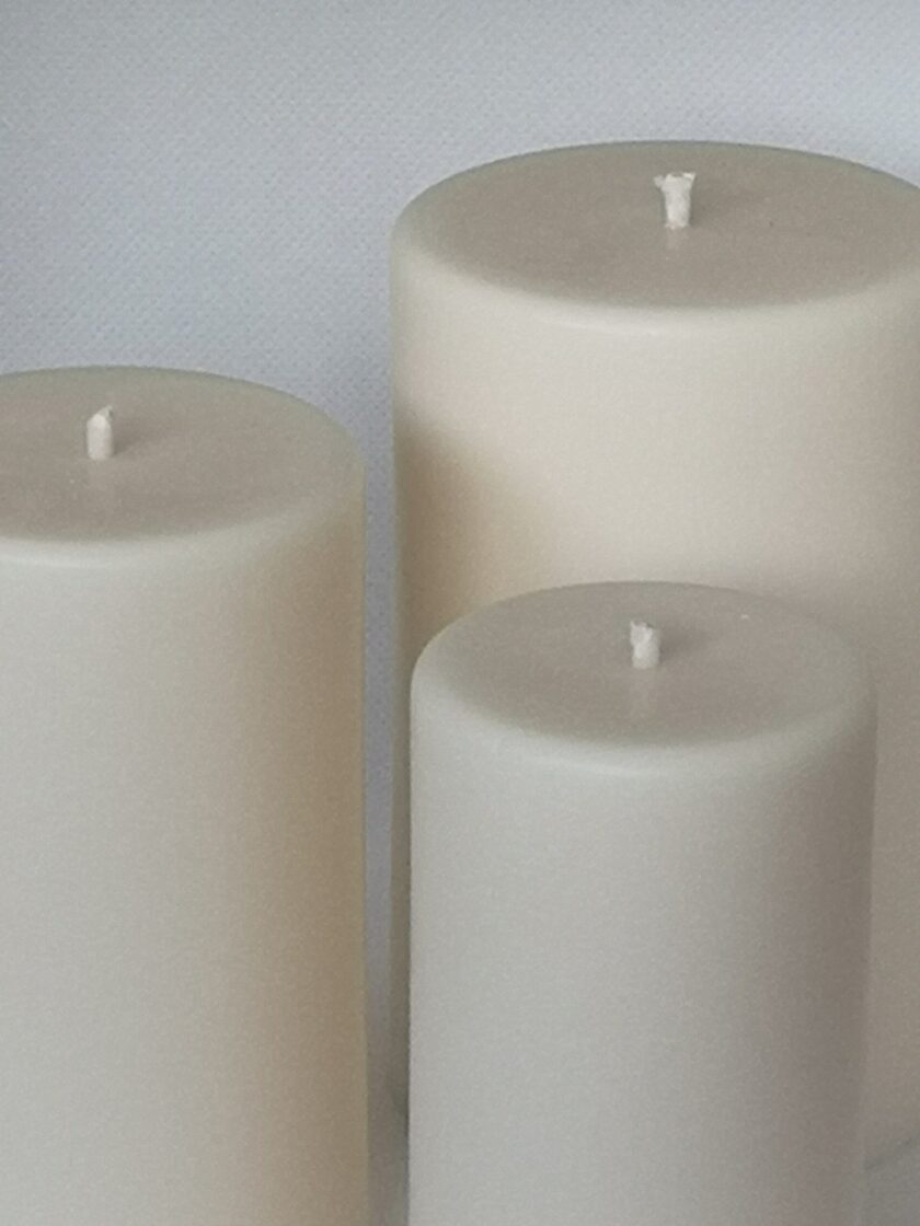 Classic Rapeseed Pillar Candle