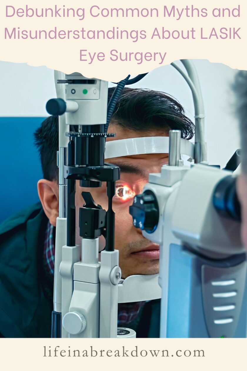 Are you wondering about having LASIK eye surgery then this post helps debunk some common myths and misunderstandings about it.
