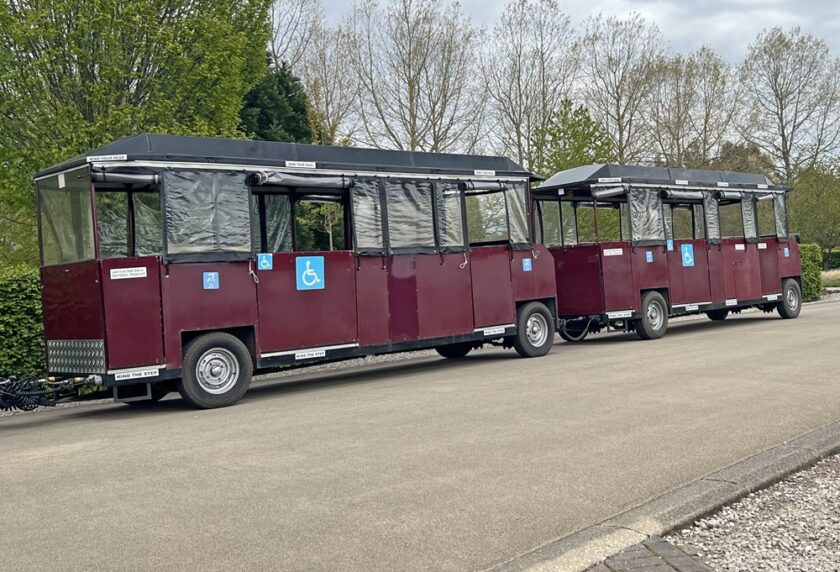 Land Train at the NMA - National Memorial Arboretum