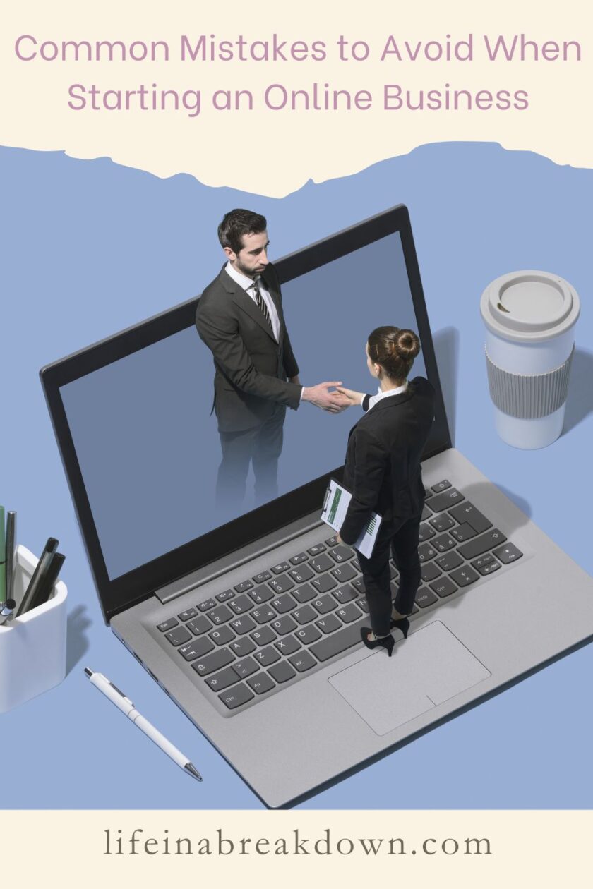 Starting an online business? Then here are some common mistakes to make sure you avoid when starting out. 