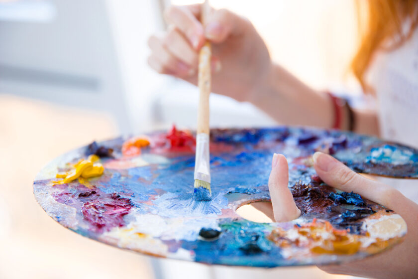 paint palette