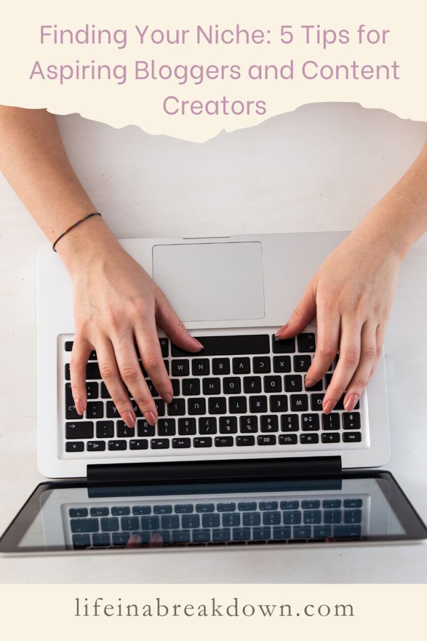 Are you looking to become a blogger or content creator? Then here are 5 handy hints to help you on your way finding your niche.