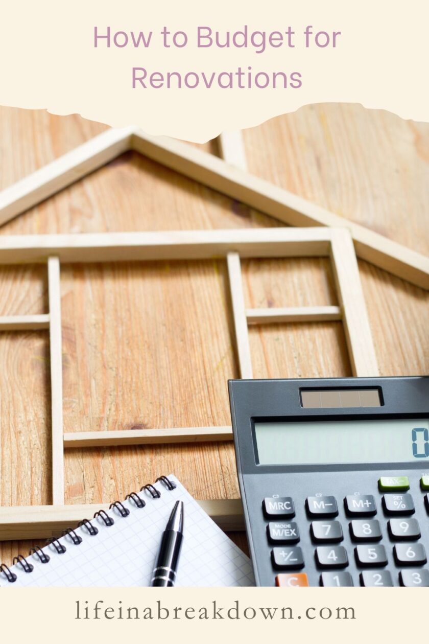 Are you looking to do some home renovations? Then here are some tips to try and help you stay within budget. 