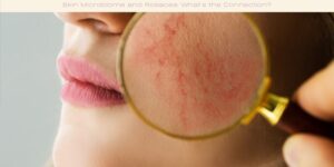 Skin Microbiome and Rosacea What’s the Connection image licenced via canva and copyright via Getty Images and AndreyPopov