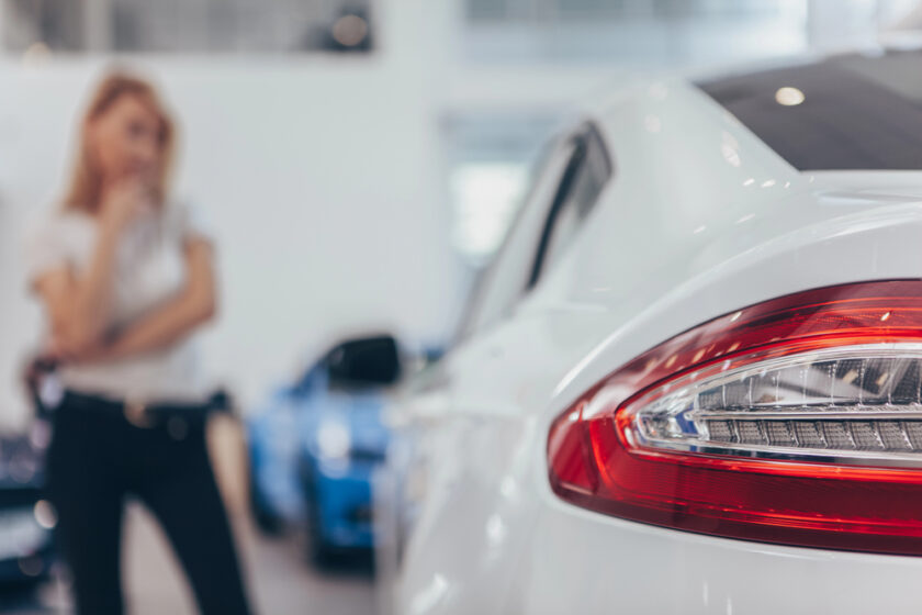 People looking to buy a car