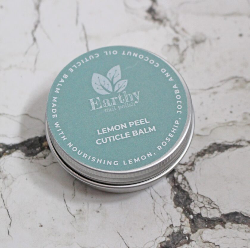 Earthy Lemon Peel Cuticle Balm Tub 