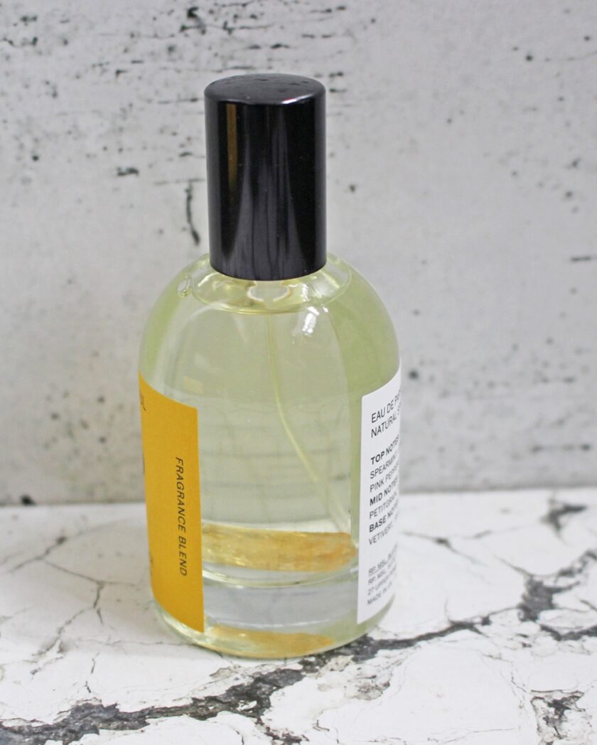 Happy Paul Bright Spice Citrine inside Bottle
