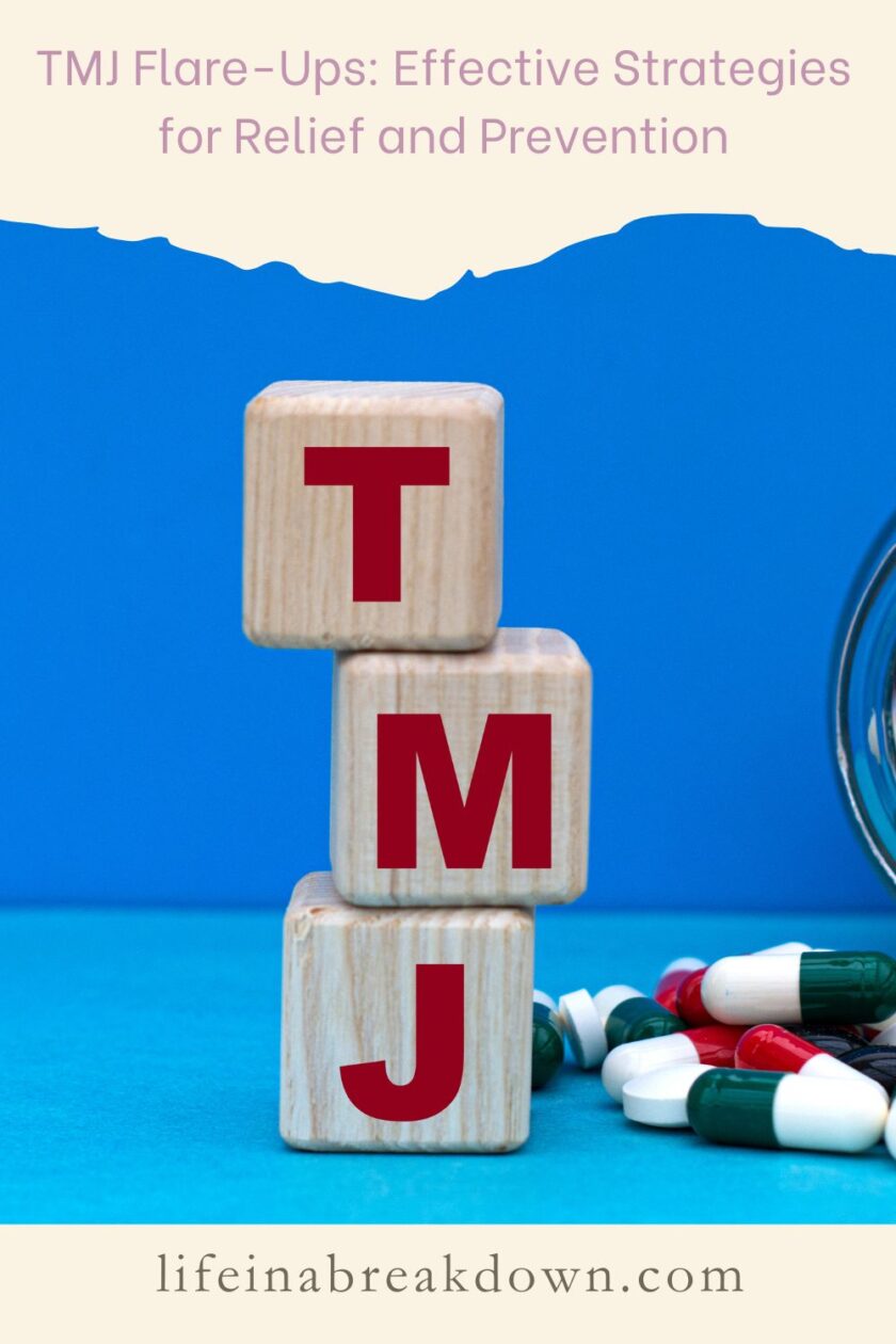 Are you looking for some ideas to help with a flare-up of TMJ then here are some ideas which might help until you can see a professional.