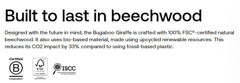 Bugaboo Giraffe High Chair Built To Last