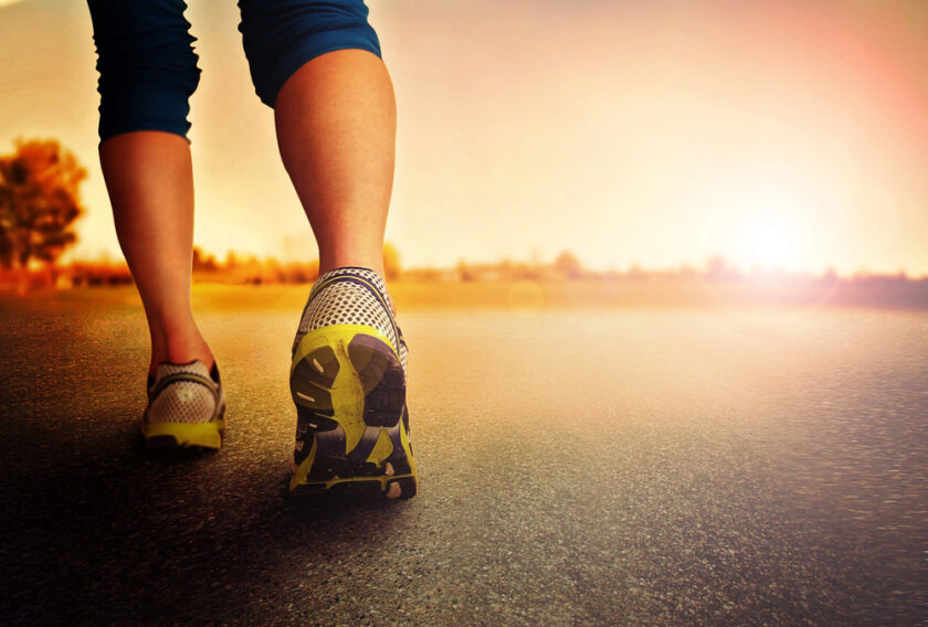Person running