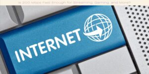 Is 200 Mbps Fast Enough for Streaming, Gaming, and More image licensed via canva pro and copyright of Getty images and darksite