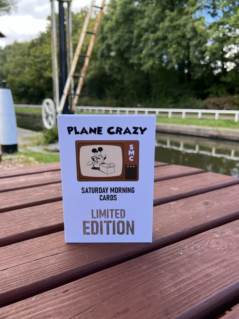 Saturday Morning Cards Plane Crazy Closed Box