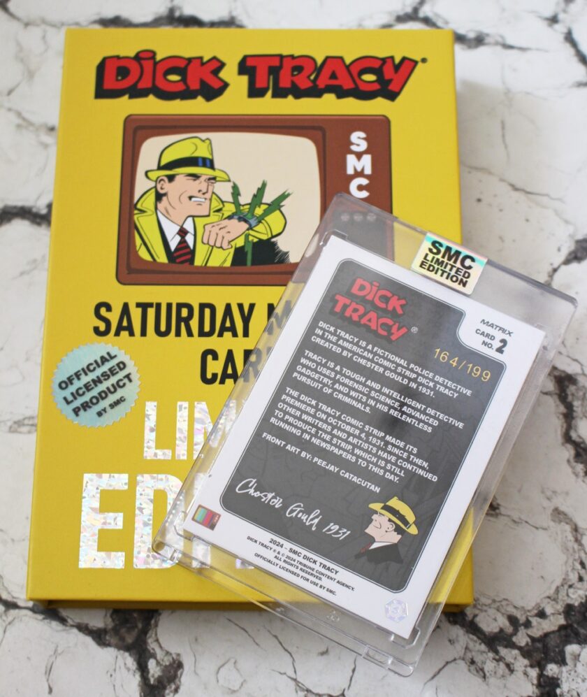 Saturday Morning Cards – Dick Tracy via 3rd Down /199 Matrix Back