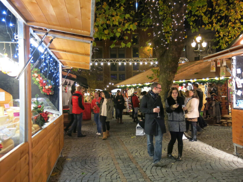 Christmas market Manchester