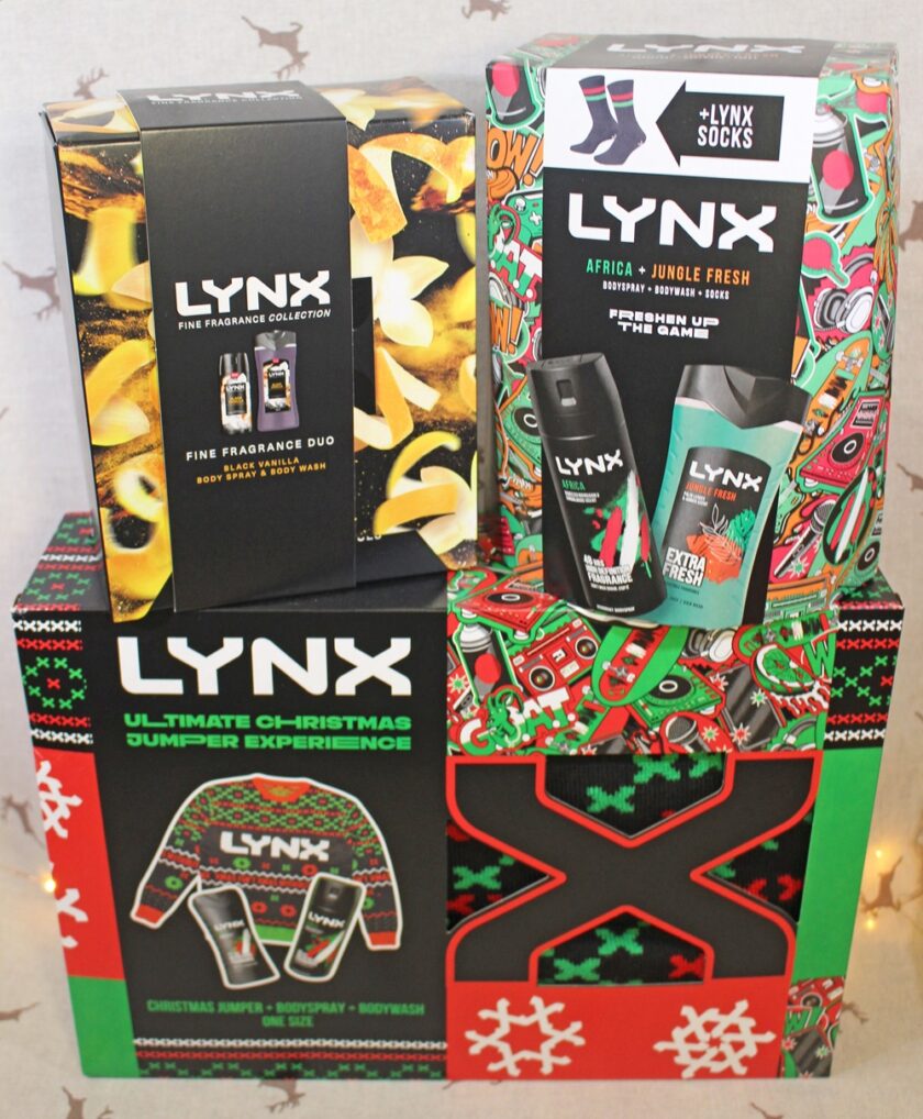 Lynx Christmas Gift Sets