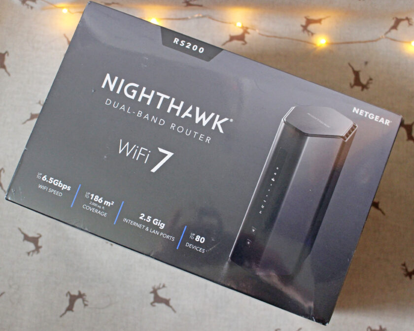 NETGEAR Nighthawk WiFi 7 Router RS200 6.5Gbps