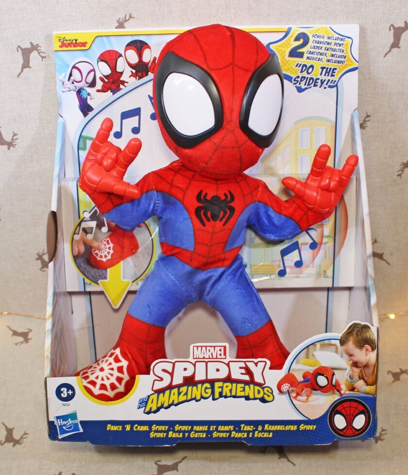 Spidey and his Amazing Friends Marvel Dance 'N Crawl Spidey Interactive Plush Toy