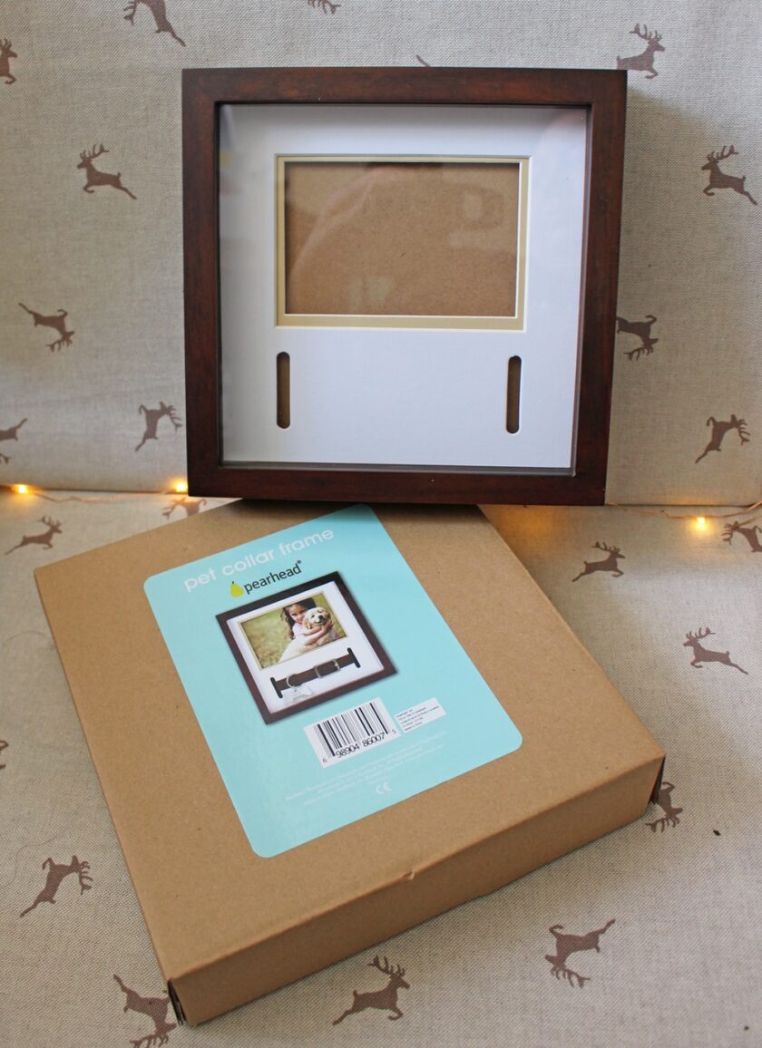 pet collar frame from Pearhead