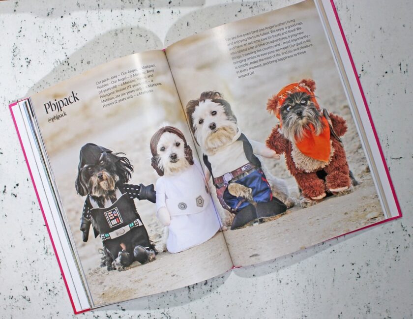 Dog The Originals by Chilliwawa Inside Page Dogs dressed up in Star Wars Costumes