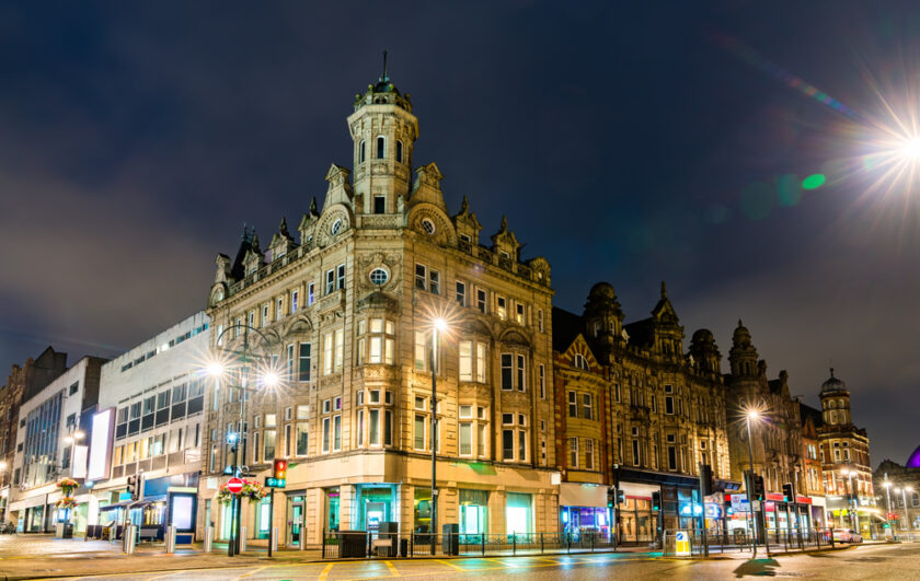 Historic building in Leeds - West Yorkshire, England