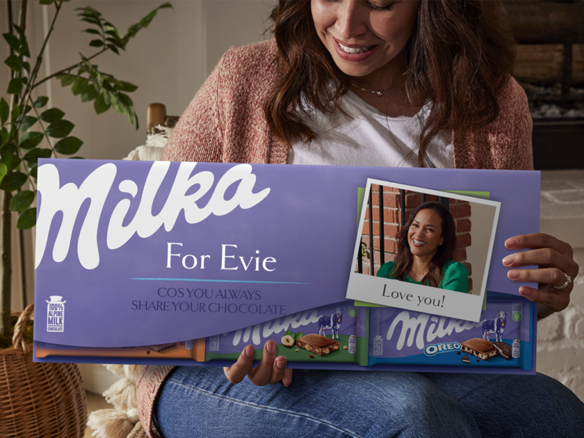 Milka Personalise Your Own Giant Chocolate Bar