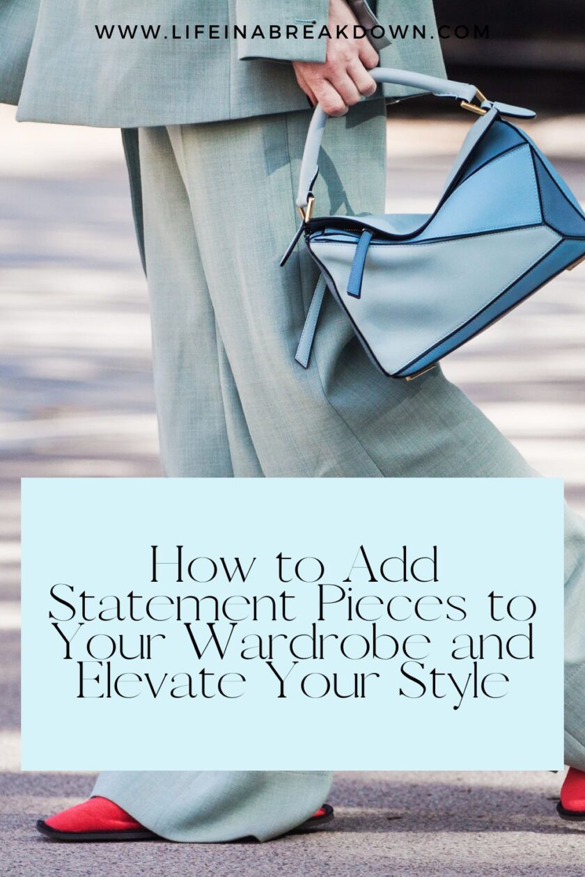 Discover simple tips for adding statement pieces to your wardrobe. Boost your style with bold blazers, unique accessories, and standout details.