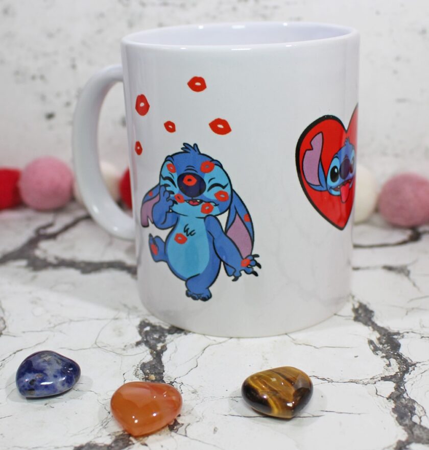 Stitch Valentine's Day Mug from JD Williams