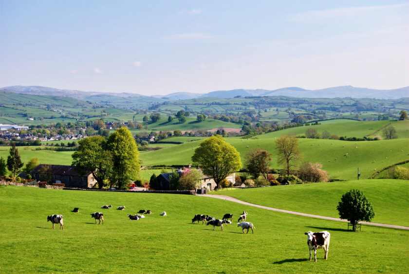 English countryside in spring