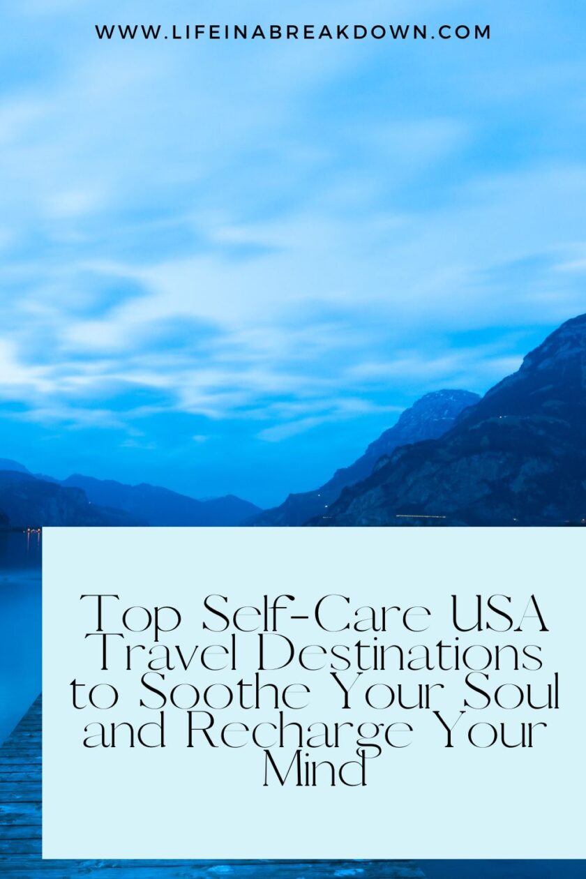 Escape stress with self-care travel. Discover serene destinations across the U.S. offering wellness retreats, nature, and quiet moments to recharge.