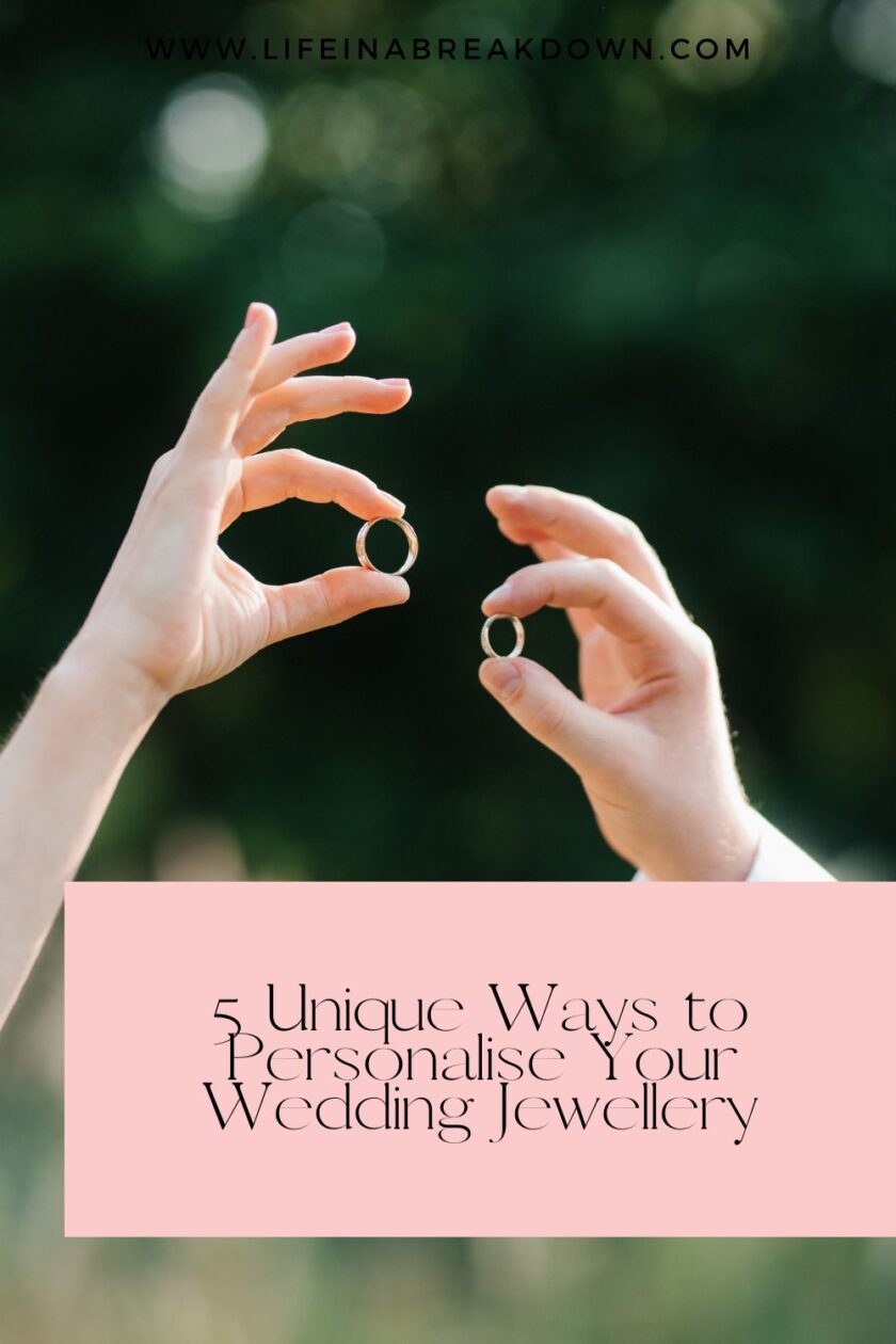 Discover five unique ways to personalise your wedding jewellery, from birthstones to heirlooms. Add extra meaning to your special day with these ideas.