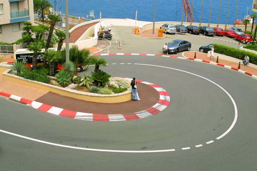 Formula One hairpin