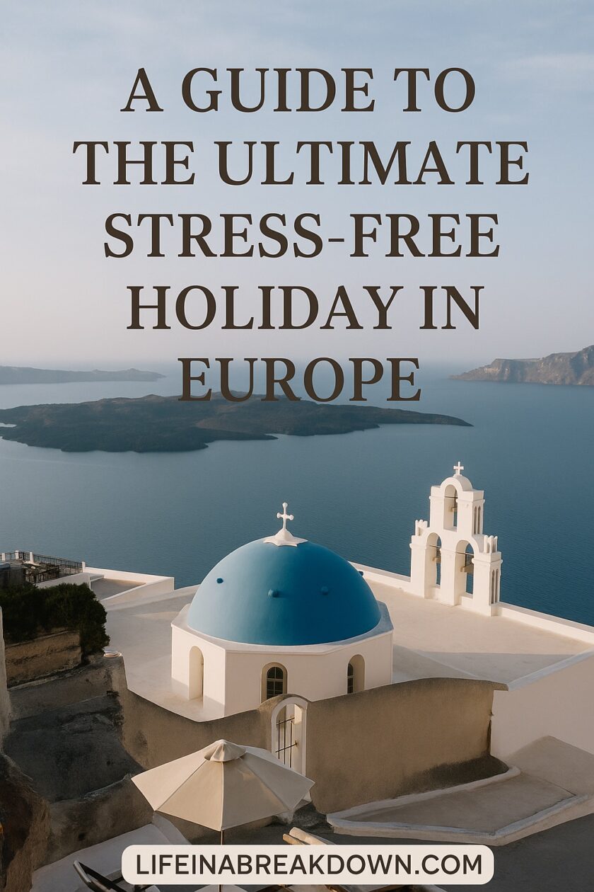Make your European holiday relaxing with our guide to booking flights, finding family-friendly stays, and choosing peaceful destinations.