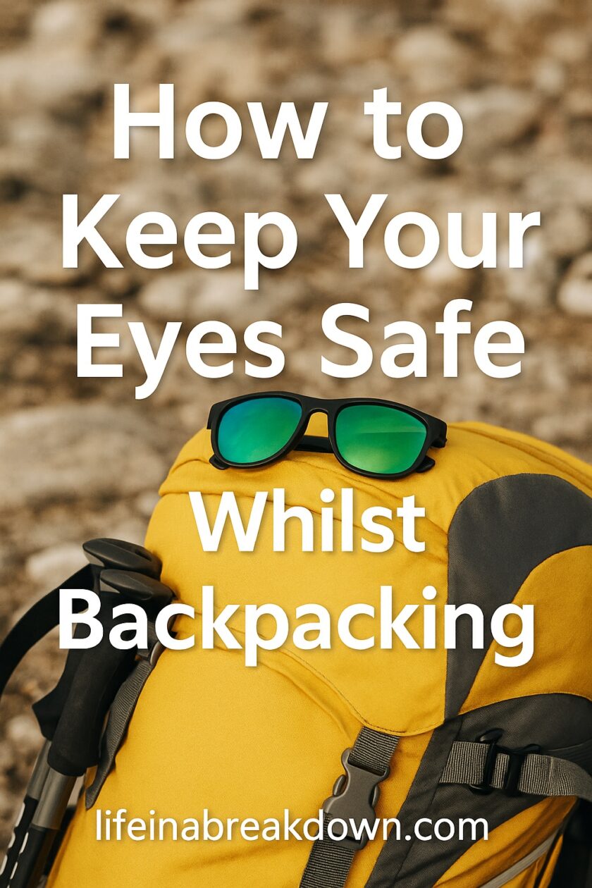 Backpacking opens up adventure, but don’t forget your eyes. Learn simple habits to protect your vision from dust, sun, and dry air on the road.